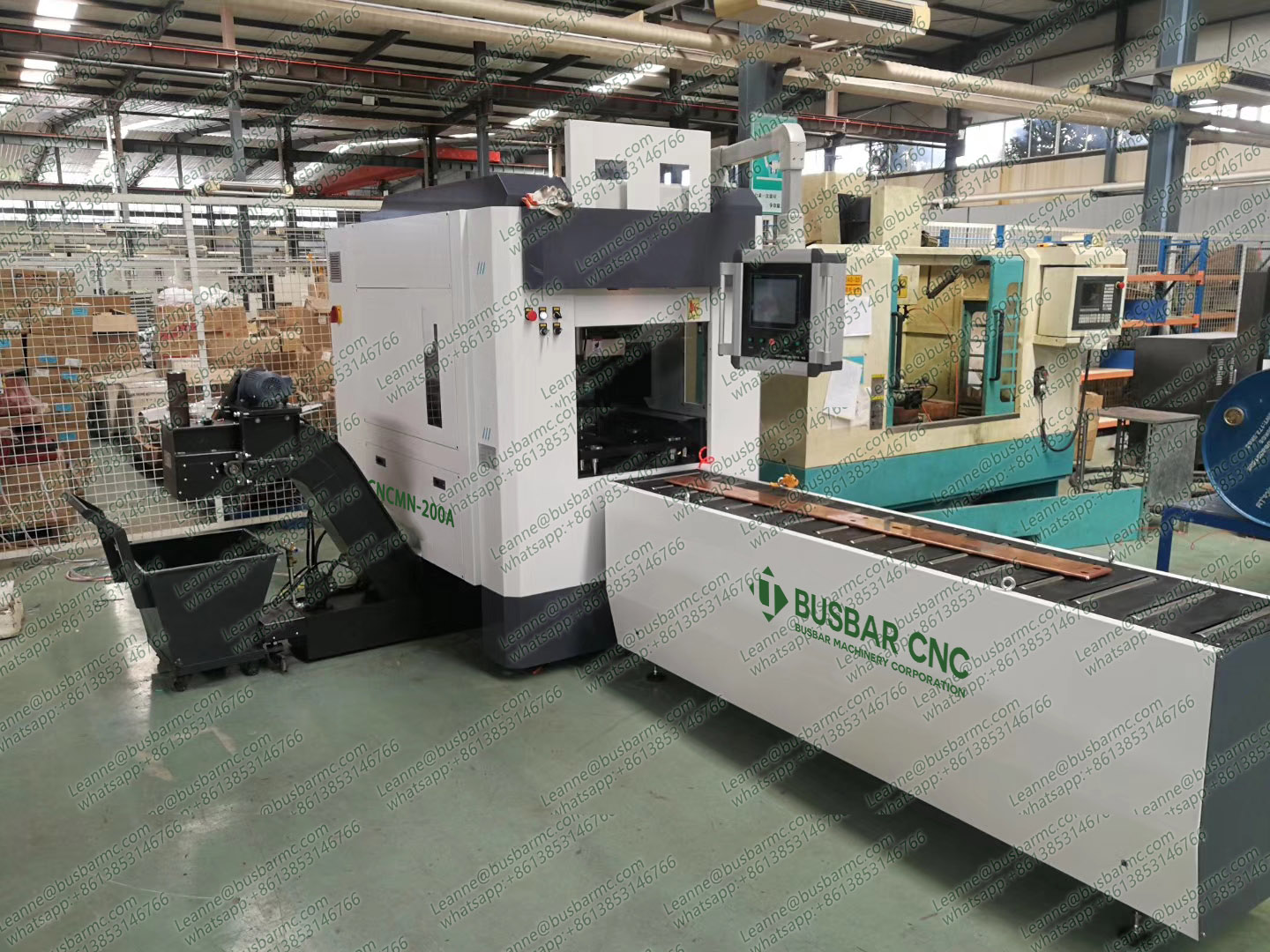 LTMC CNCMN-200A CNC Copper busbar milling machine