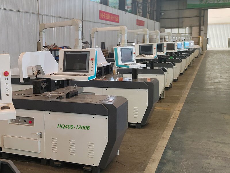 copper busbar machine