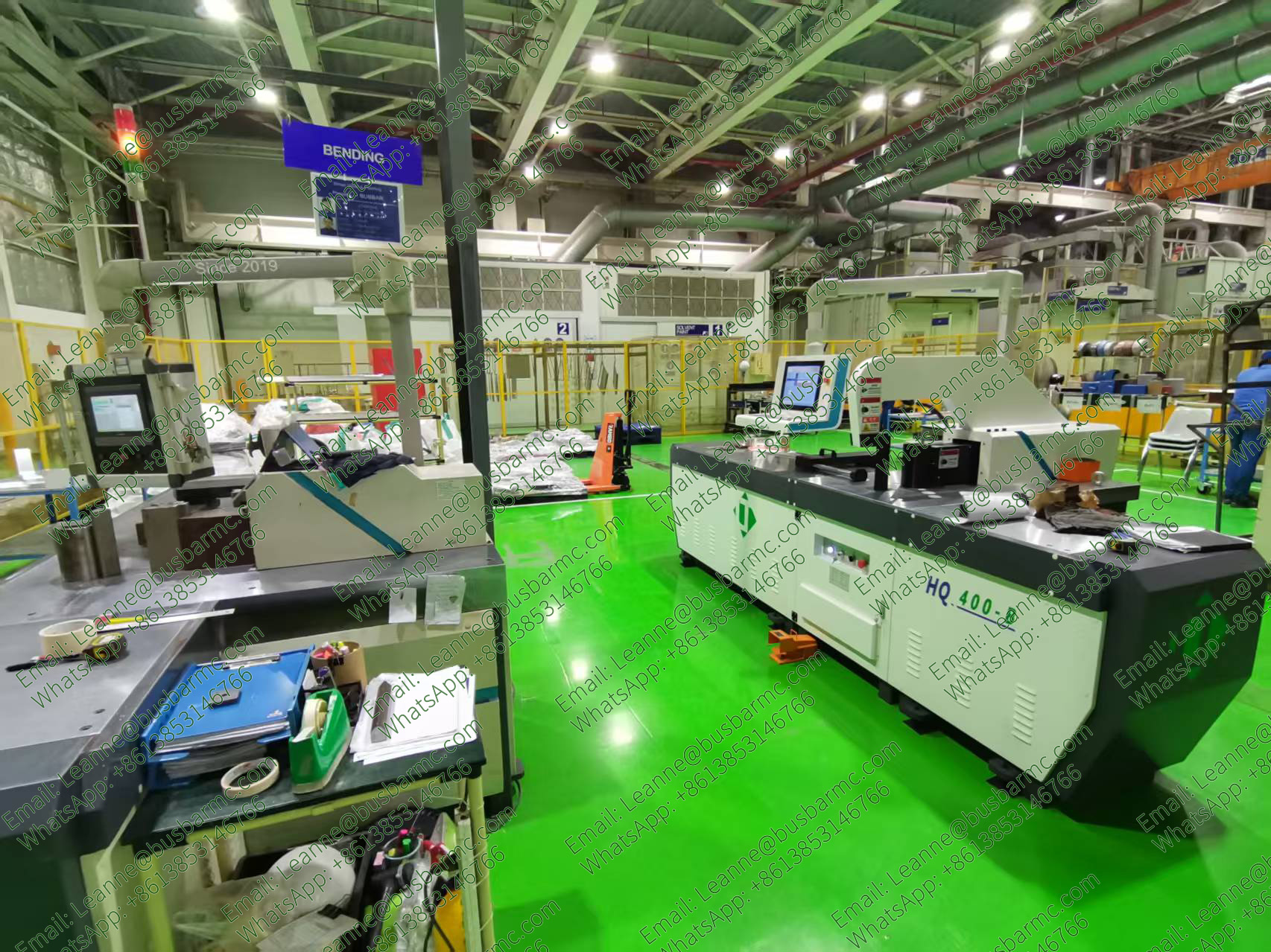 HQ400-1200B CNC Copper Busbar Bending Machine